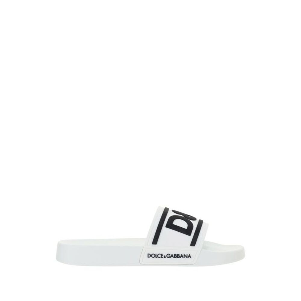 Dolce & Gabbana Men Logo Slide Sandals